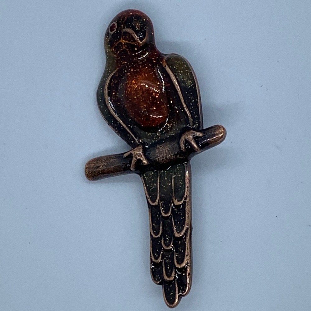 Parrot / Macaw Brooch